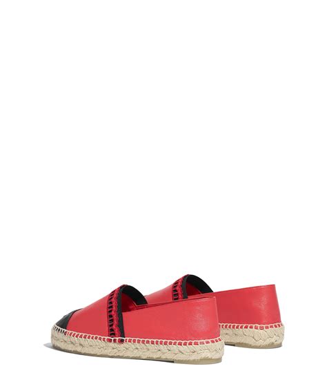 chanel espadrilles red|chanel espadrilles price euro.